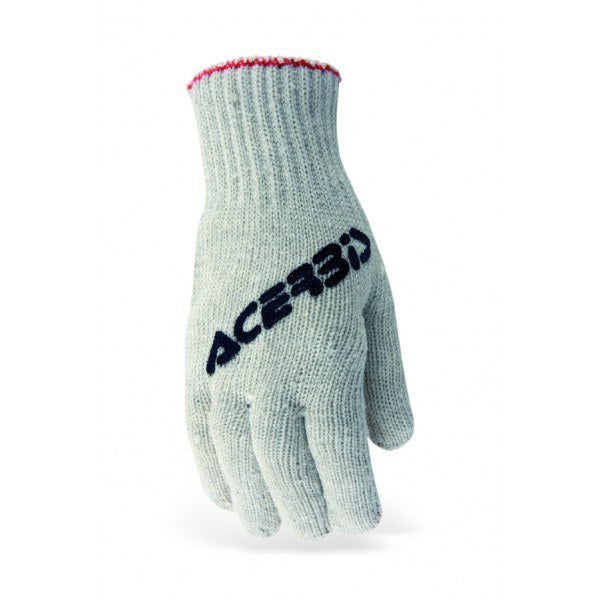 Acerbis Gloves Cotton white