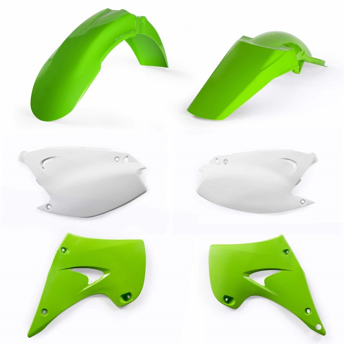 Acerbis Plastik Kit passend für Kawasaki OEM03 / 4tlg.