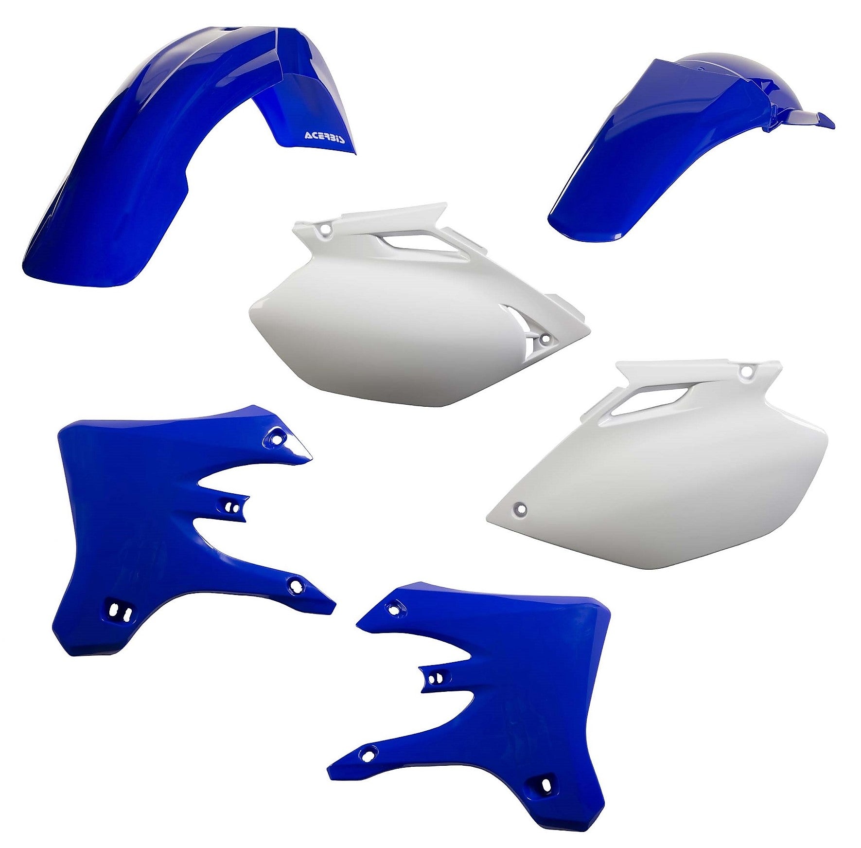 Acerbis Plastik Kit passend für Yamaha OEM03 / 4tlg.