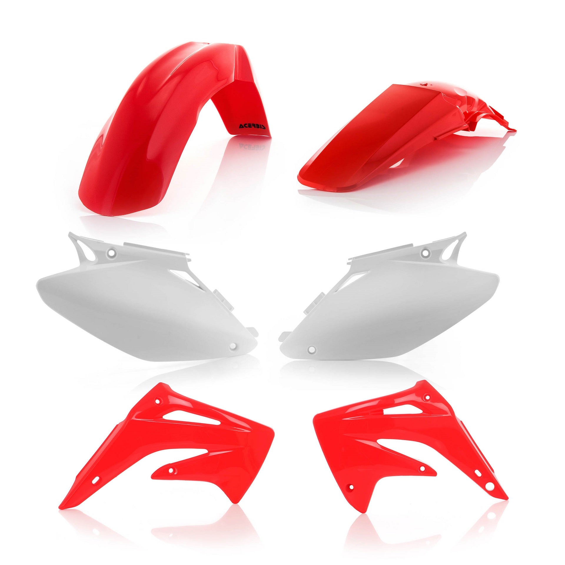 Acerbis Plastik Kit passend für Honda OEM / 4-teilig
