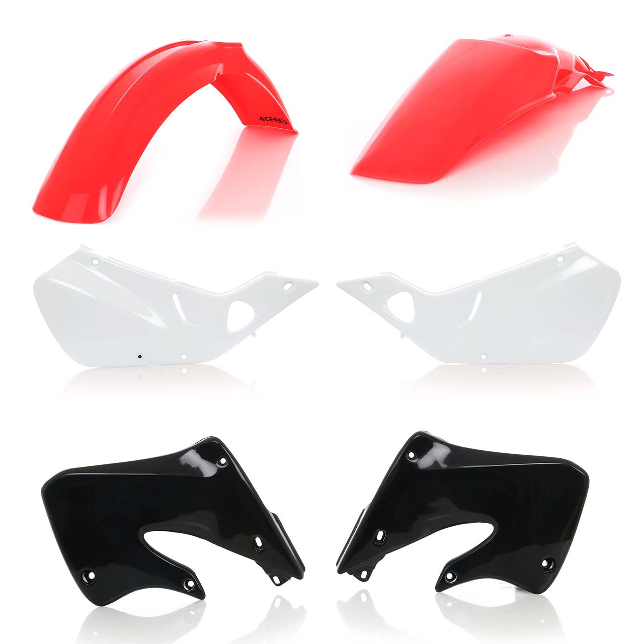 Acerbis Plastik Kit passend für Honda OEM98 / 4tlg.