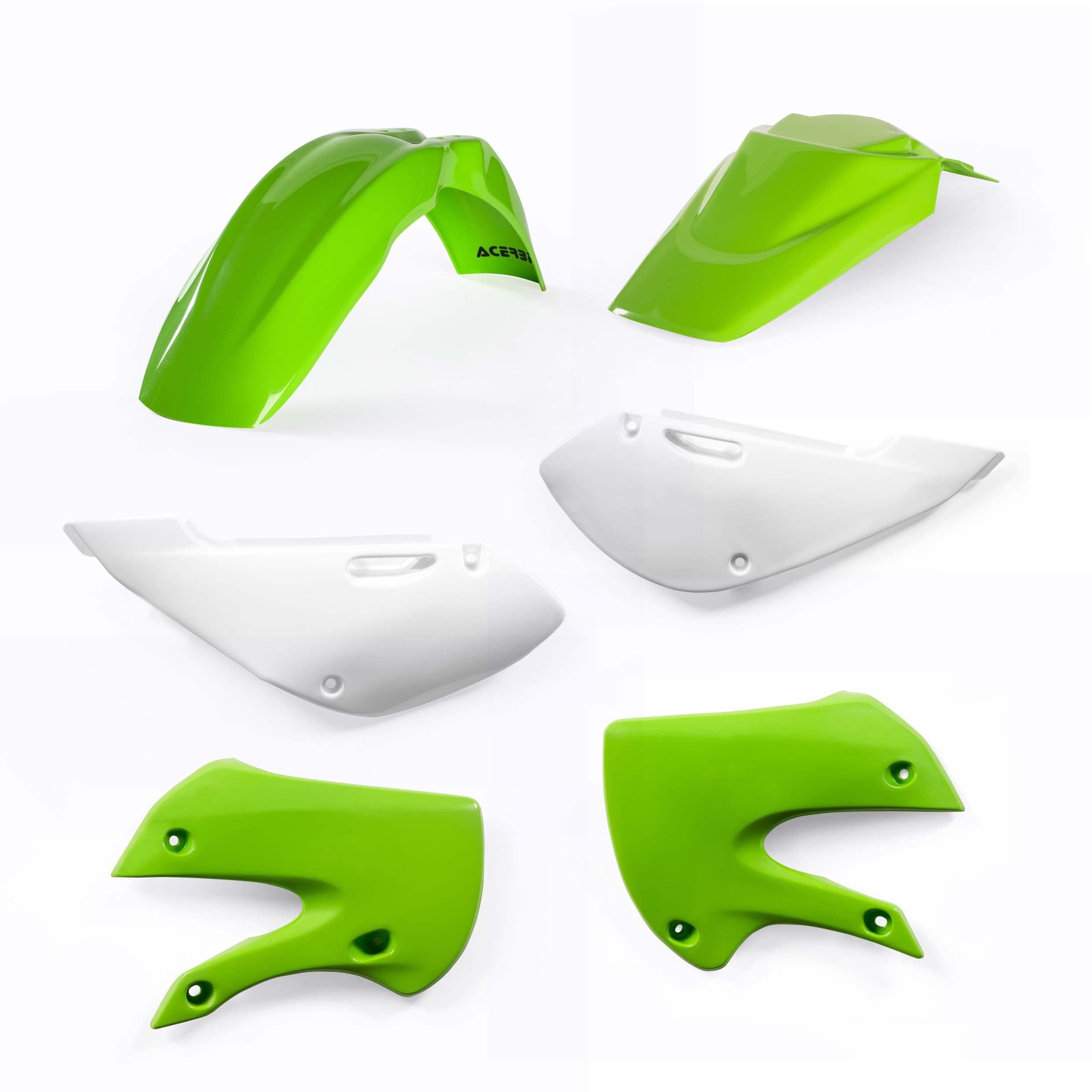 Acerbis Plastik Kit passend für Kawasaki / Suzuki OEM / 4tlg.