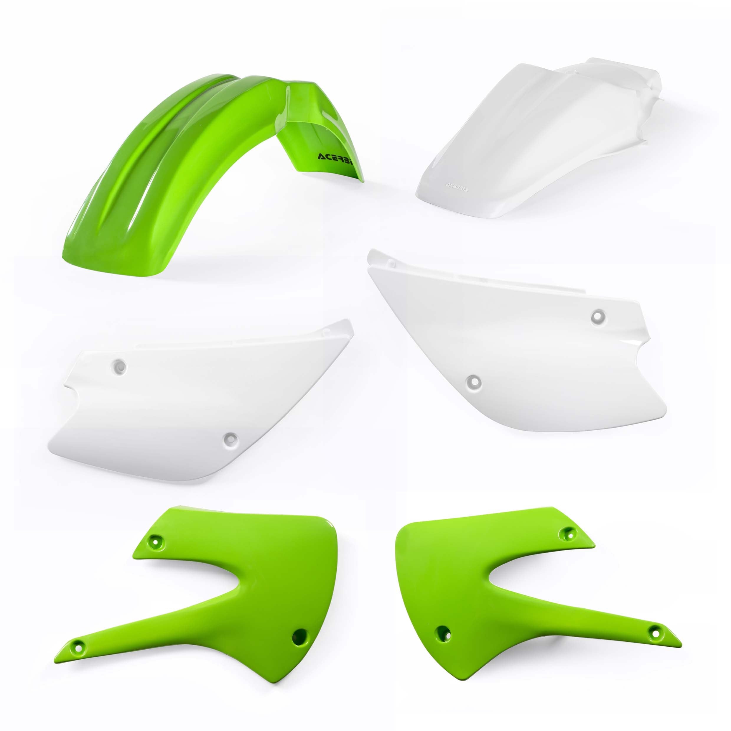 Acerbis Plastik Kit passend für Kawasaki OEM13 / 4tlg.