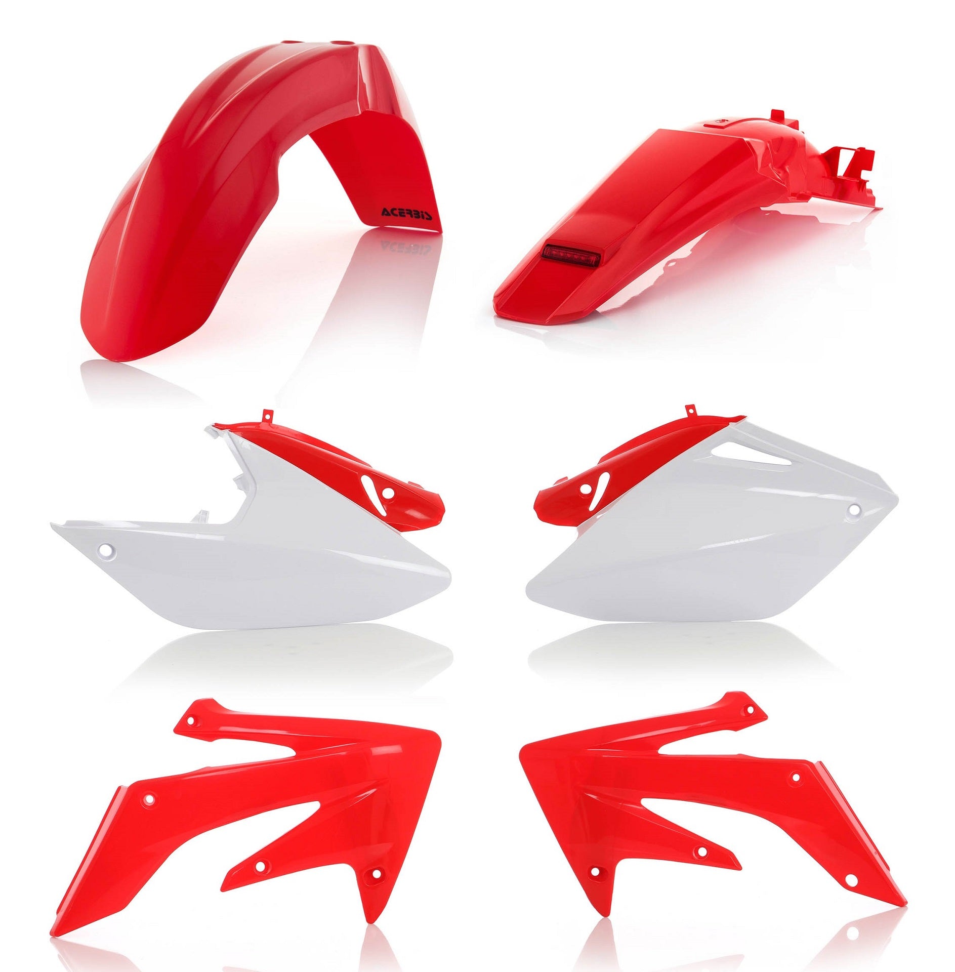 Acerbis Plastik Kit passend für Honda OEM05 / 4tlg.
