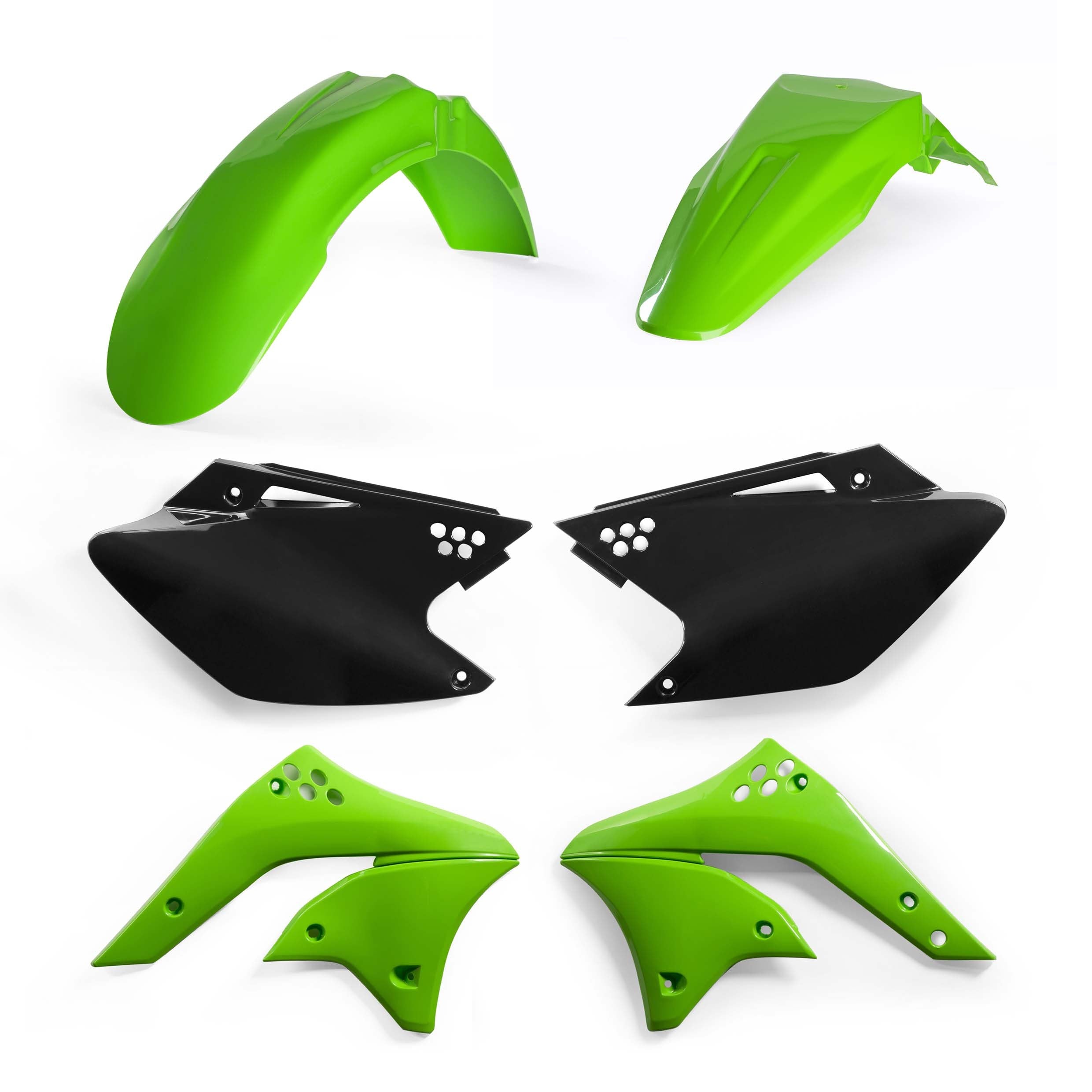 Acerbis Plastik Kit passend für Kawasaki OEM08 / 4tlg.