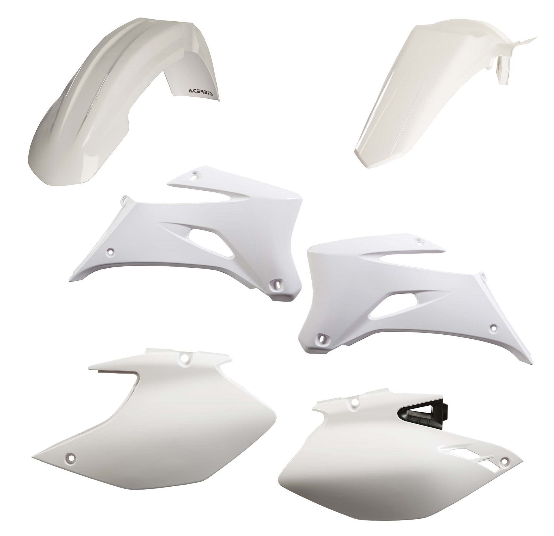 Acerbis Plastik Kit passend für Yamaha weiß / 4tlg.