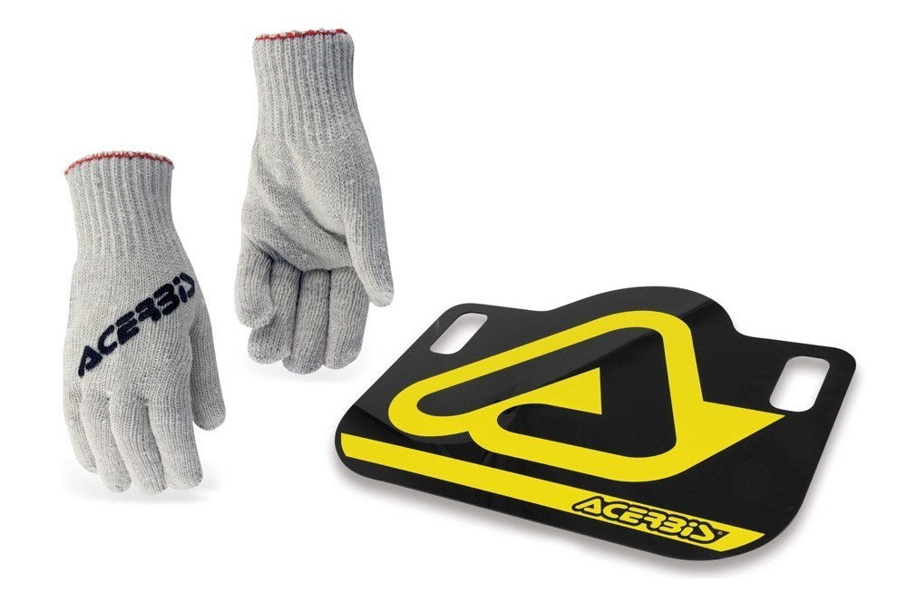 Acerbis Pit Board schwarz-gelb