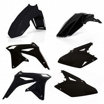 Acerbis Plastik Kit passend für Suzuki schwarz / 4tlg.