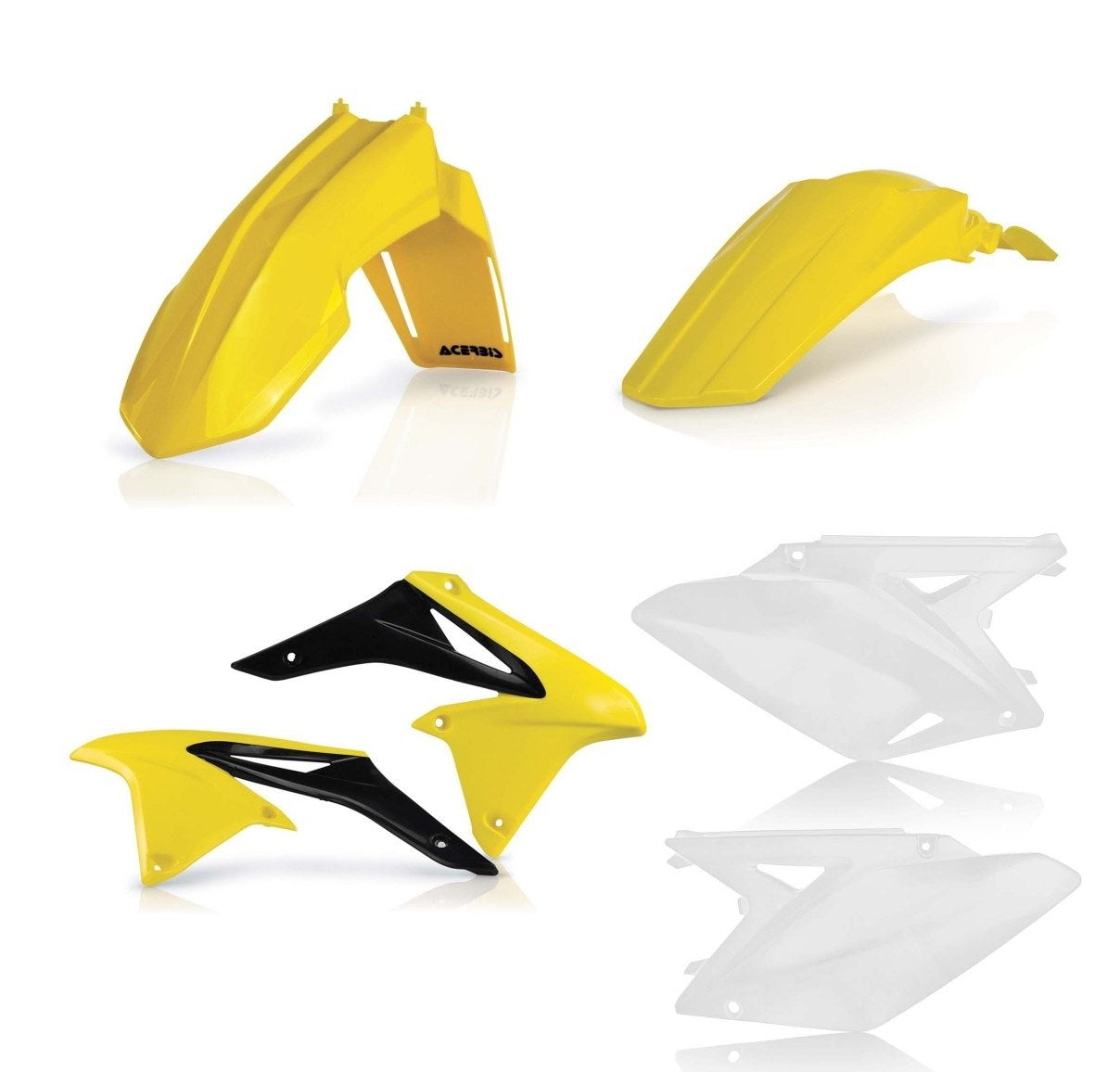 Acerbis Plastik Kit passend für Suzuki OEM18 / 4tlg.