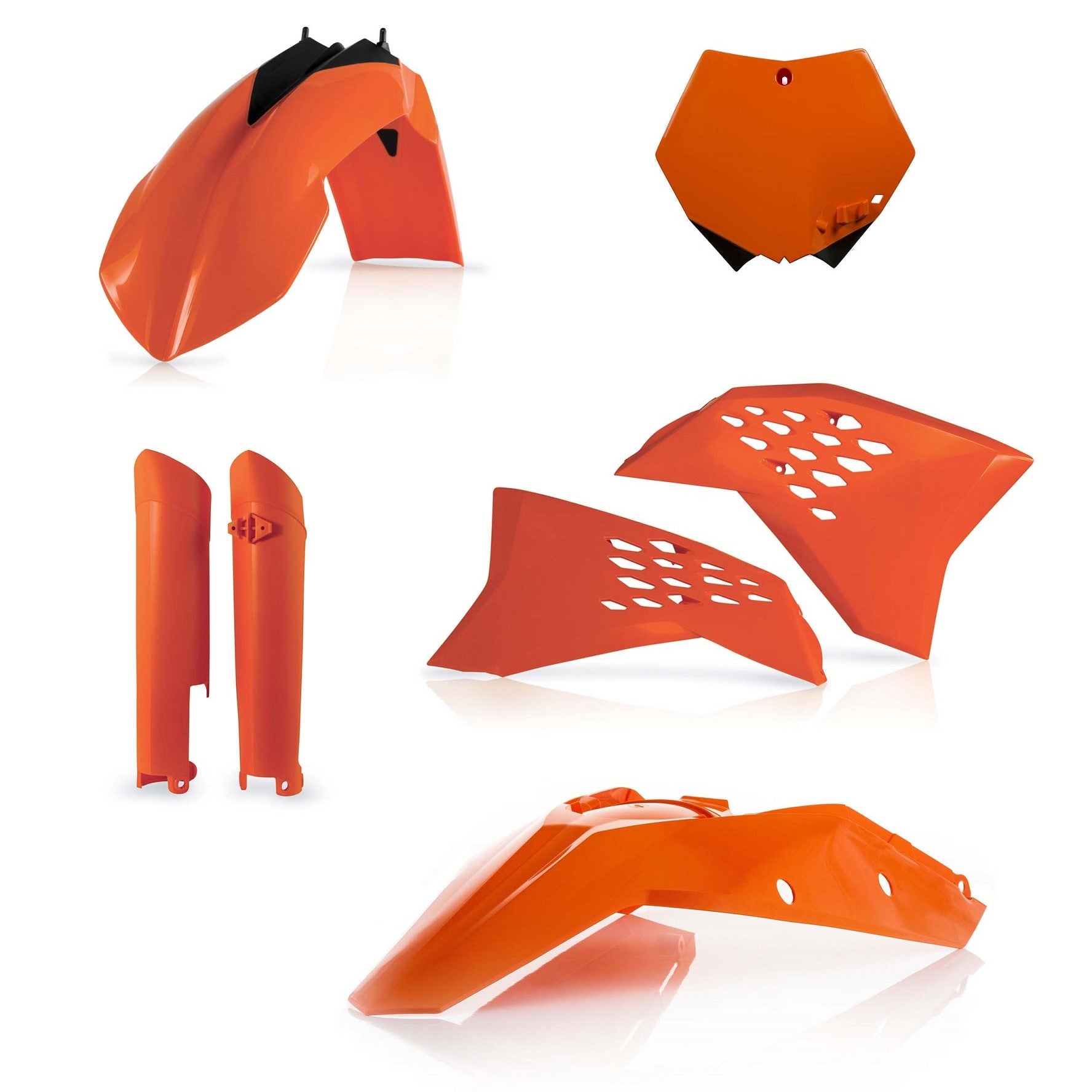 Acerbis Plastik Full Kit passend für KTM orange / 5tlg.