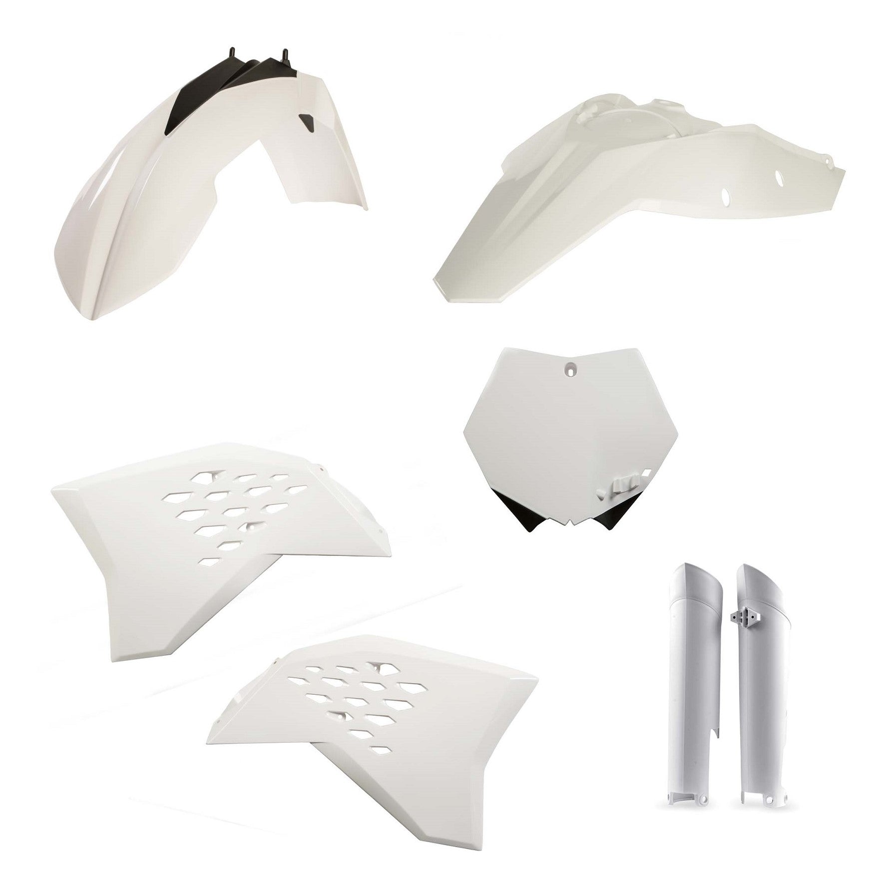 Acerbis Plastik Full Kit passend für KTM weiß / 5tlg.