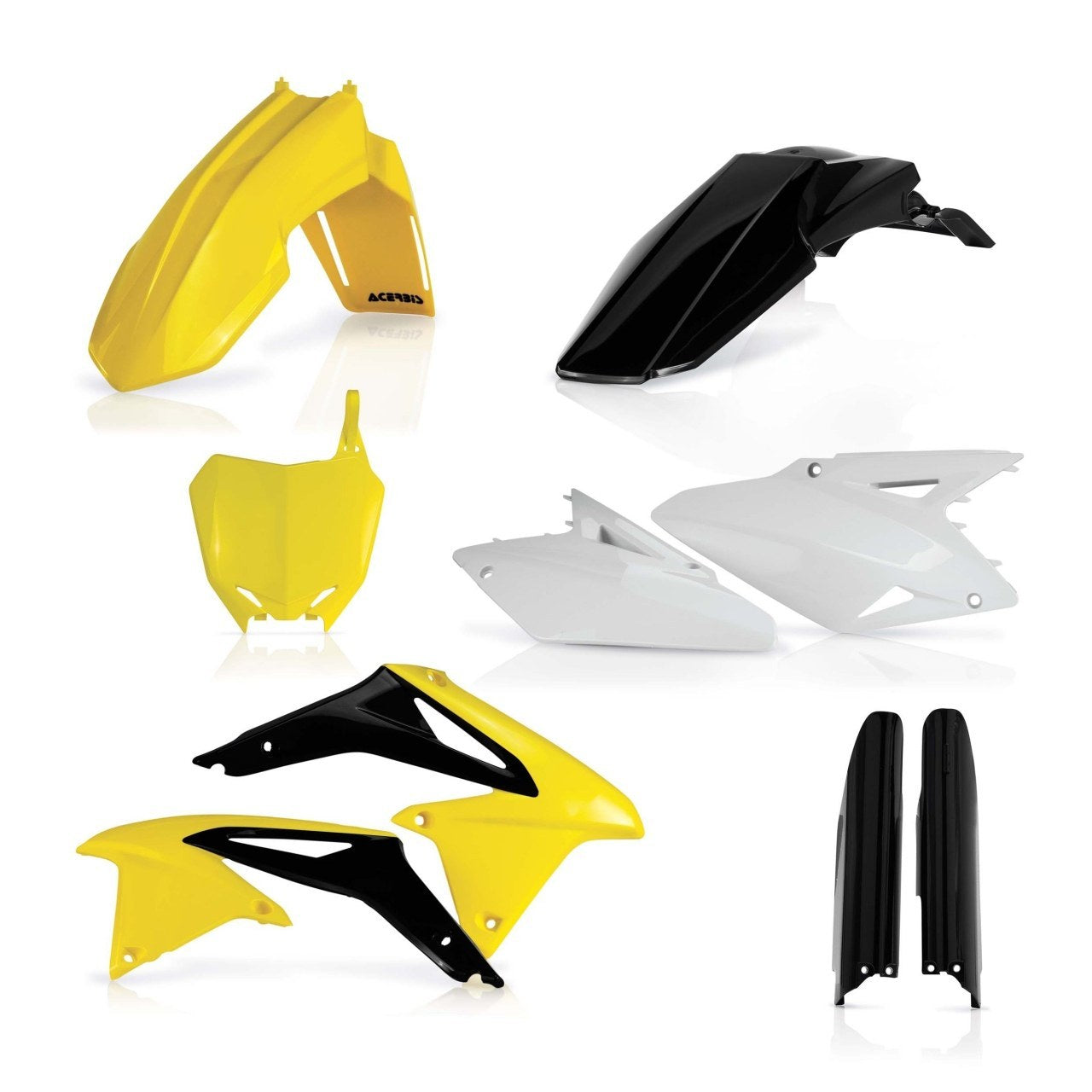Acerbis Plastik Full Kit passend für Suzuki OEM13 / 6tlg.