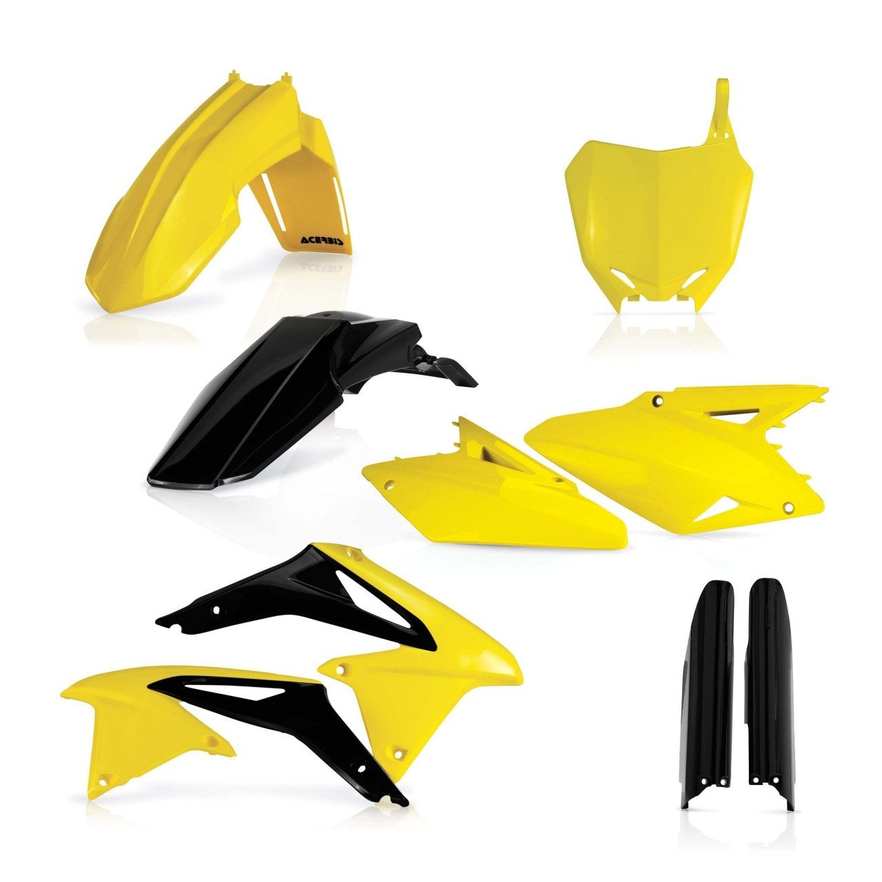 Acerbis Plastik Full Kit passend für Suzuki OEM14 / 6tlg.