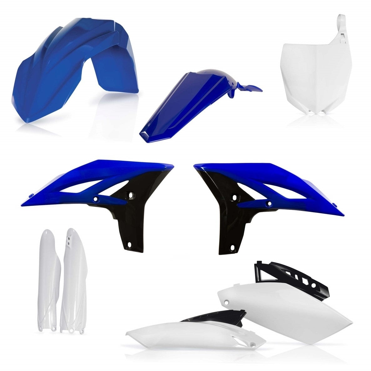 Acerbis Plastik Full Kit passend für Yamaha OEM040 / 6tlg.