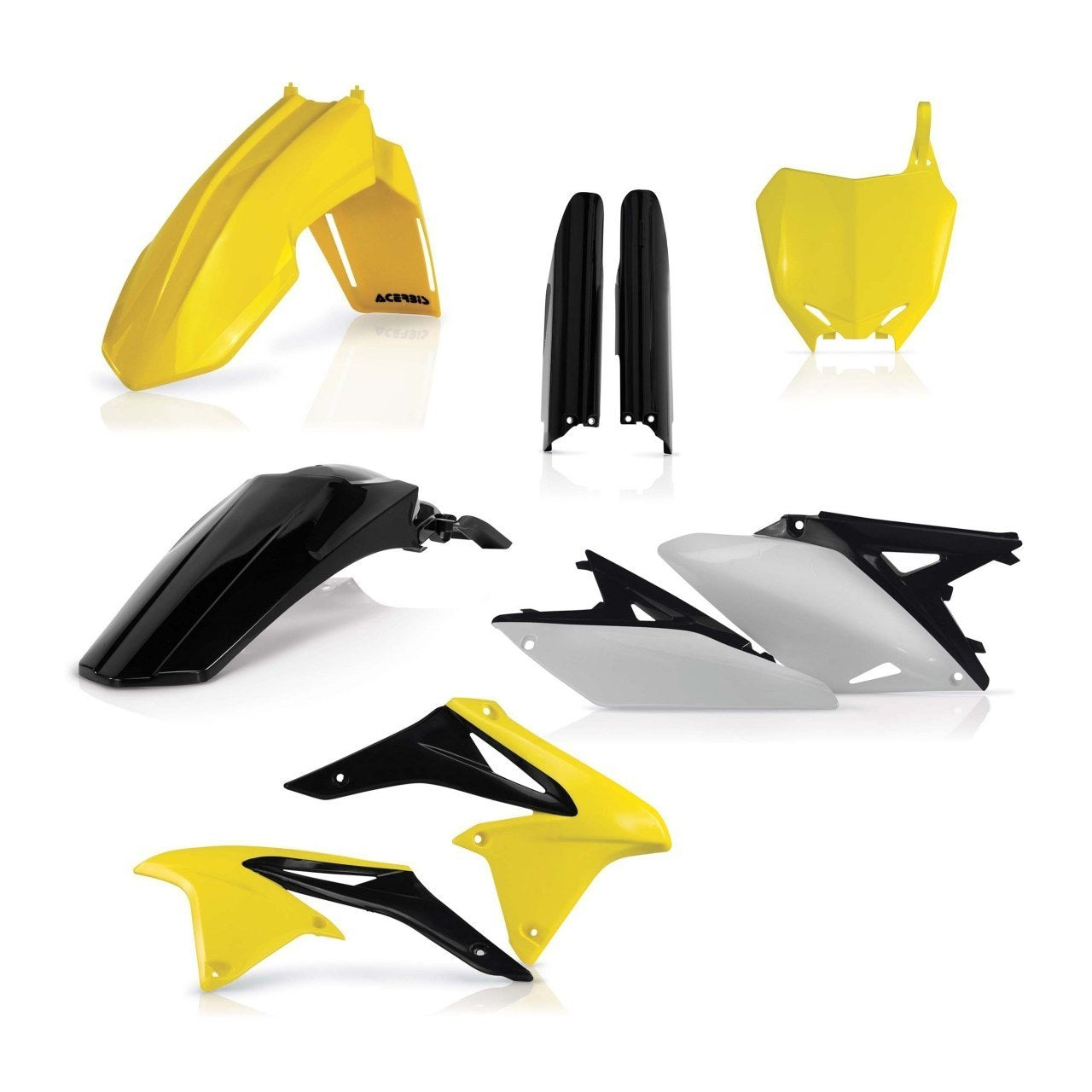 Acerbis Plastik Full Kit passend für Suzuki OEM13 / 6tlg.