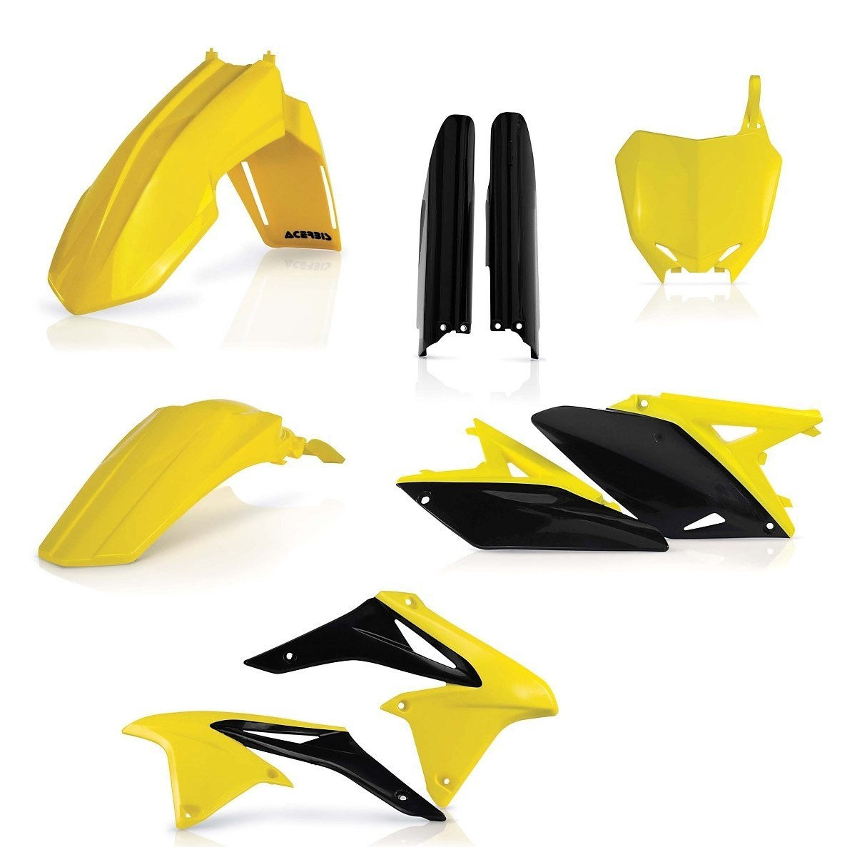 Acerbis Plastik Full Kit passend für Suzuki OEM17 / 6tlg.