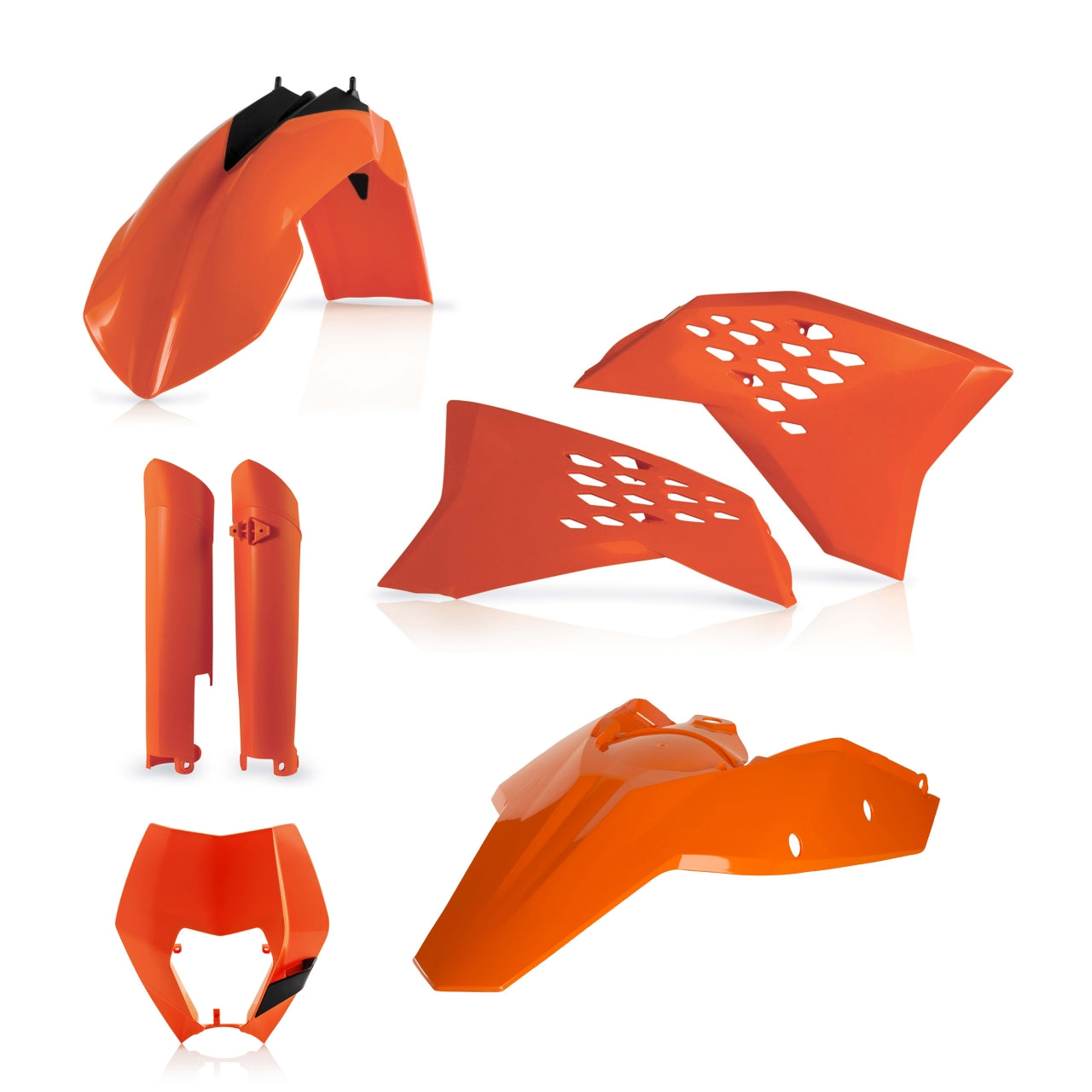 Acerbis Plastik Full Kit passend für KTM orange / 5tlg.