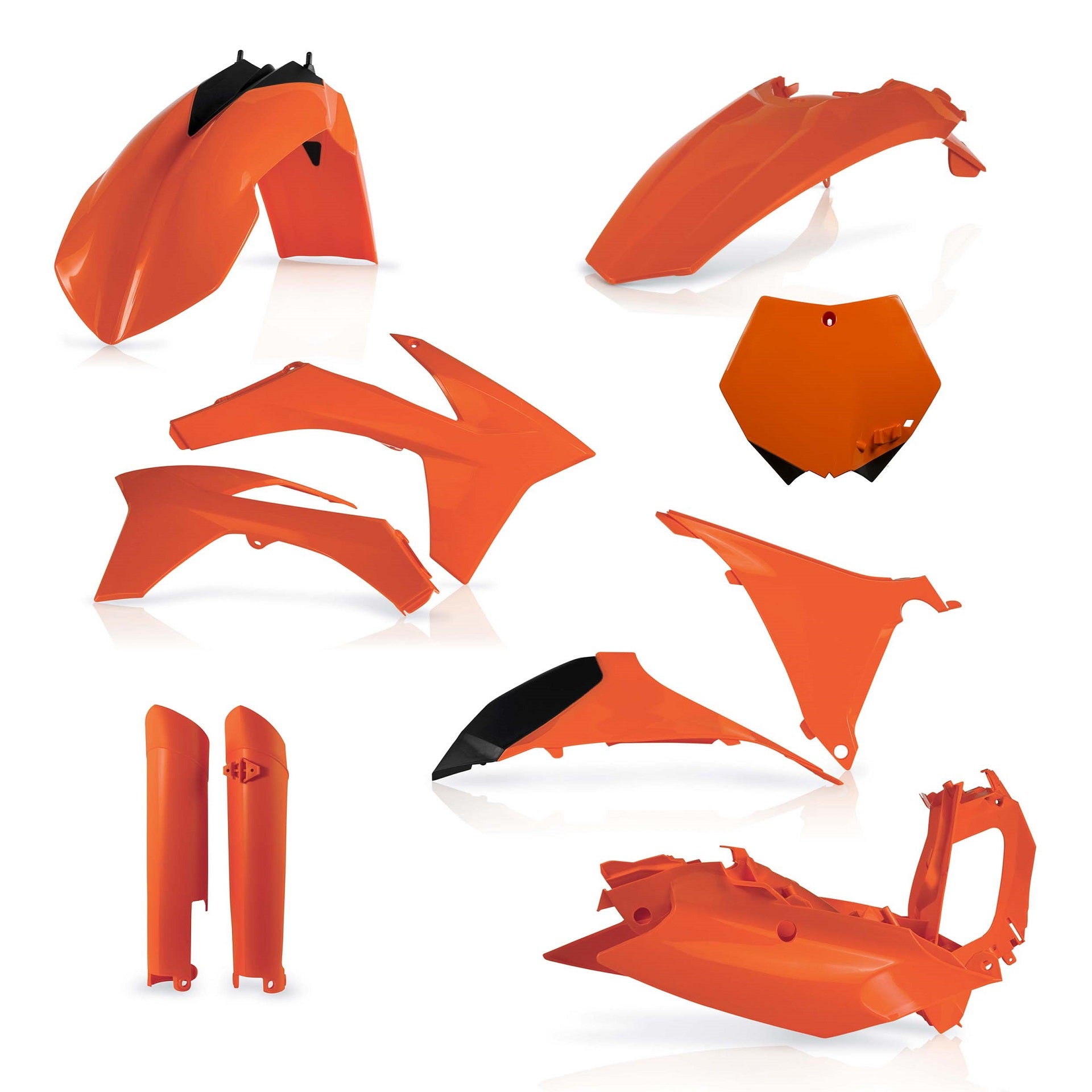 Acerbis Plastik Full Kit passend für KTM orange16 / 7tlg.