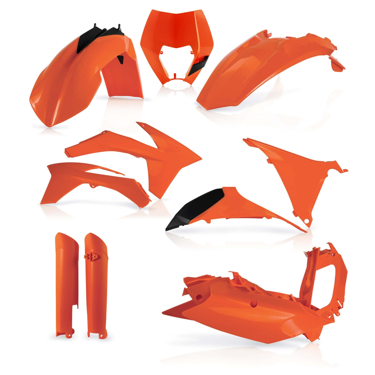 Acerbis Plastik Full Kit passend für KTM orange98  / 7tlg.