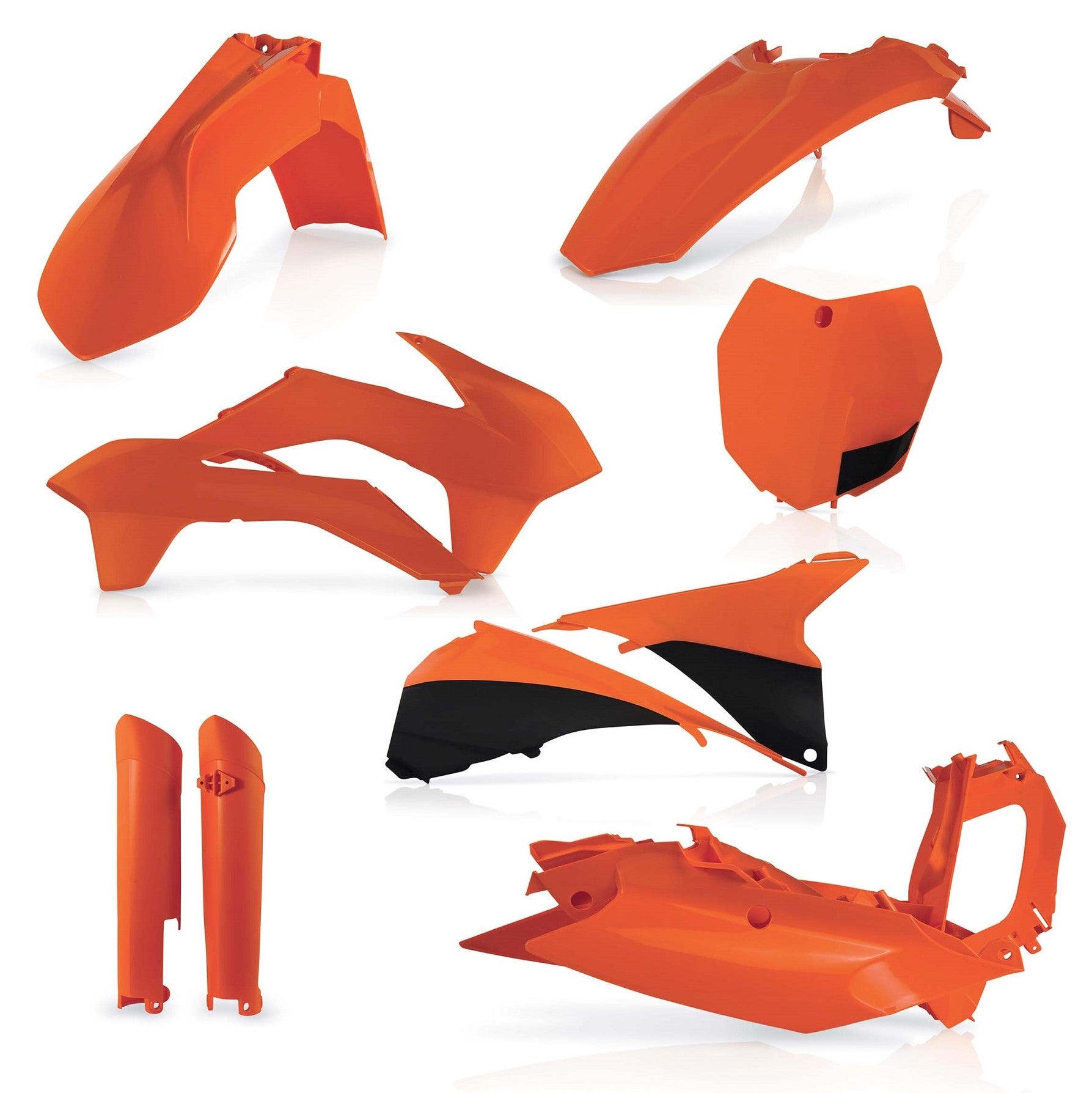 Acerbis Plastik Full Kit passend für KTM orange  / 7tlg.
