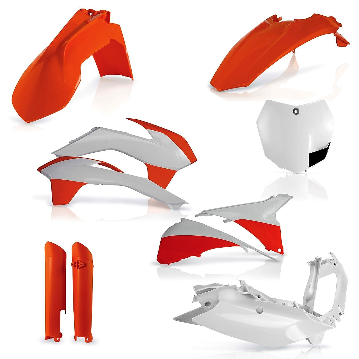 Acerbis Plastik Full Kit passend für KTM orange14  / 7tlg.