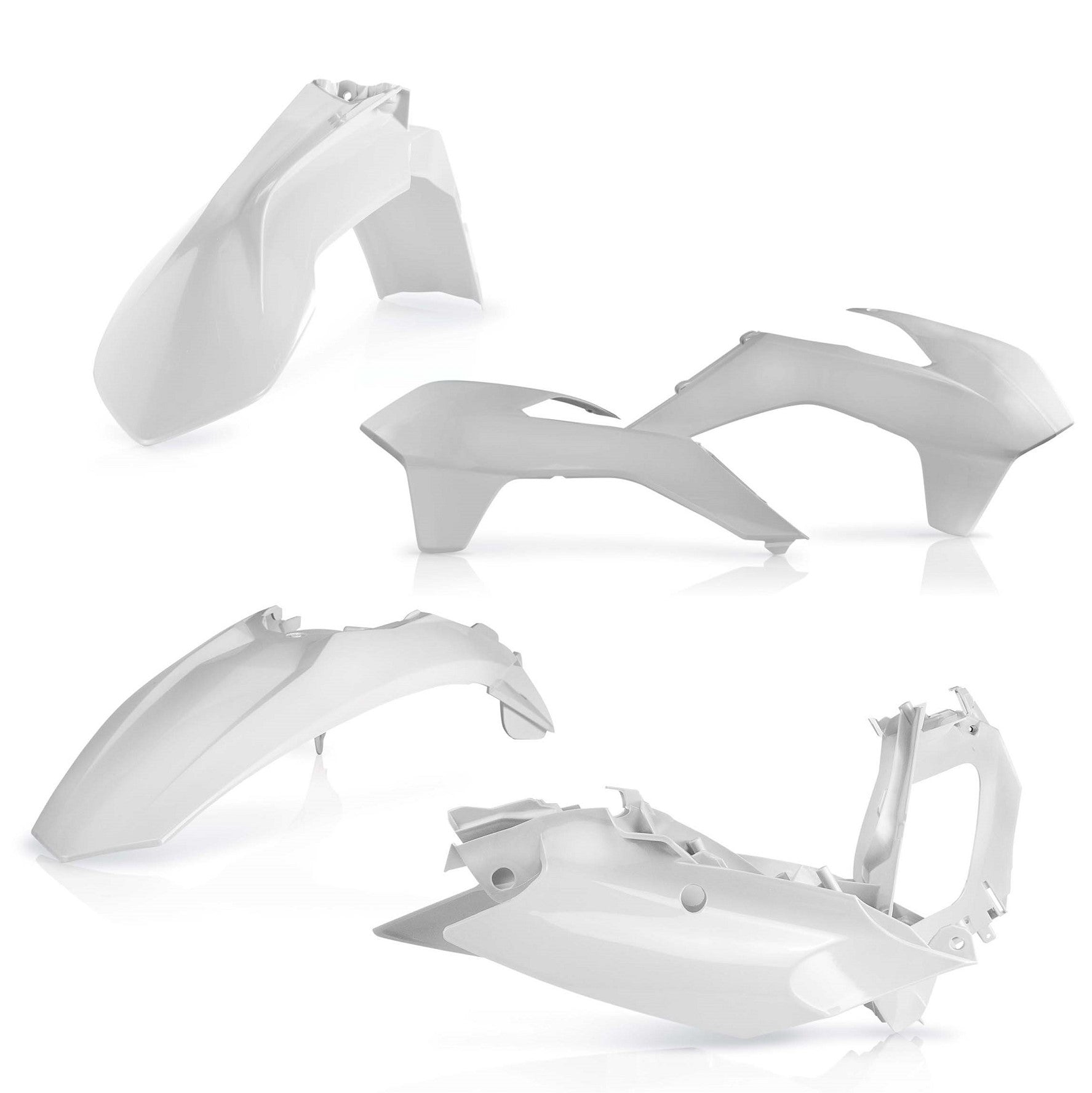 Acerbis Plastik Kit passend für KTM weiß / 4tlg.