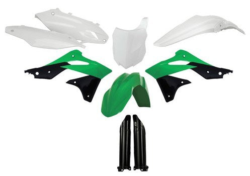 Acerbis Plastik Full Kit passend für Kawasaki OEM14 / 6tlg.