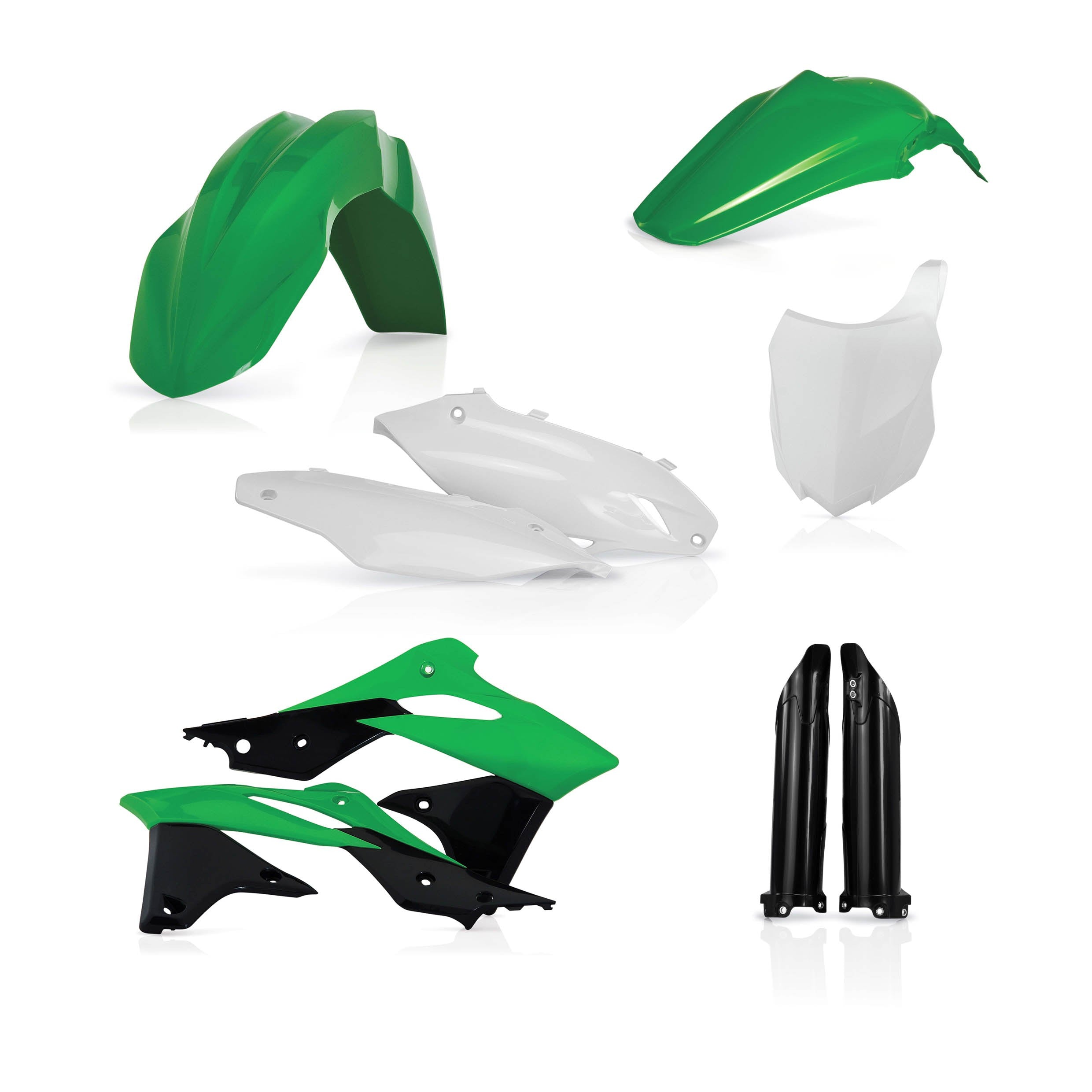 Acerbis Plastik Full Kit passend für Kawasaki OEM16 / 6tlg.