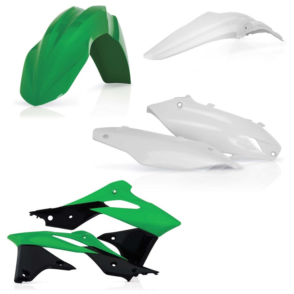 Acerbis Plastik Kit passend für Kawasaki OEM14 / 4tlg.