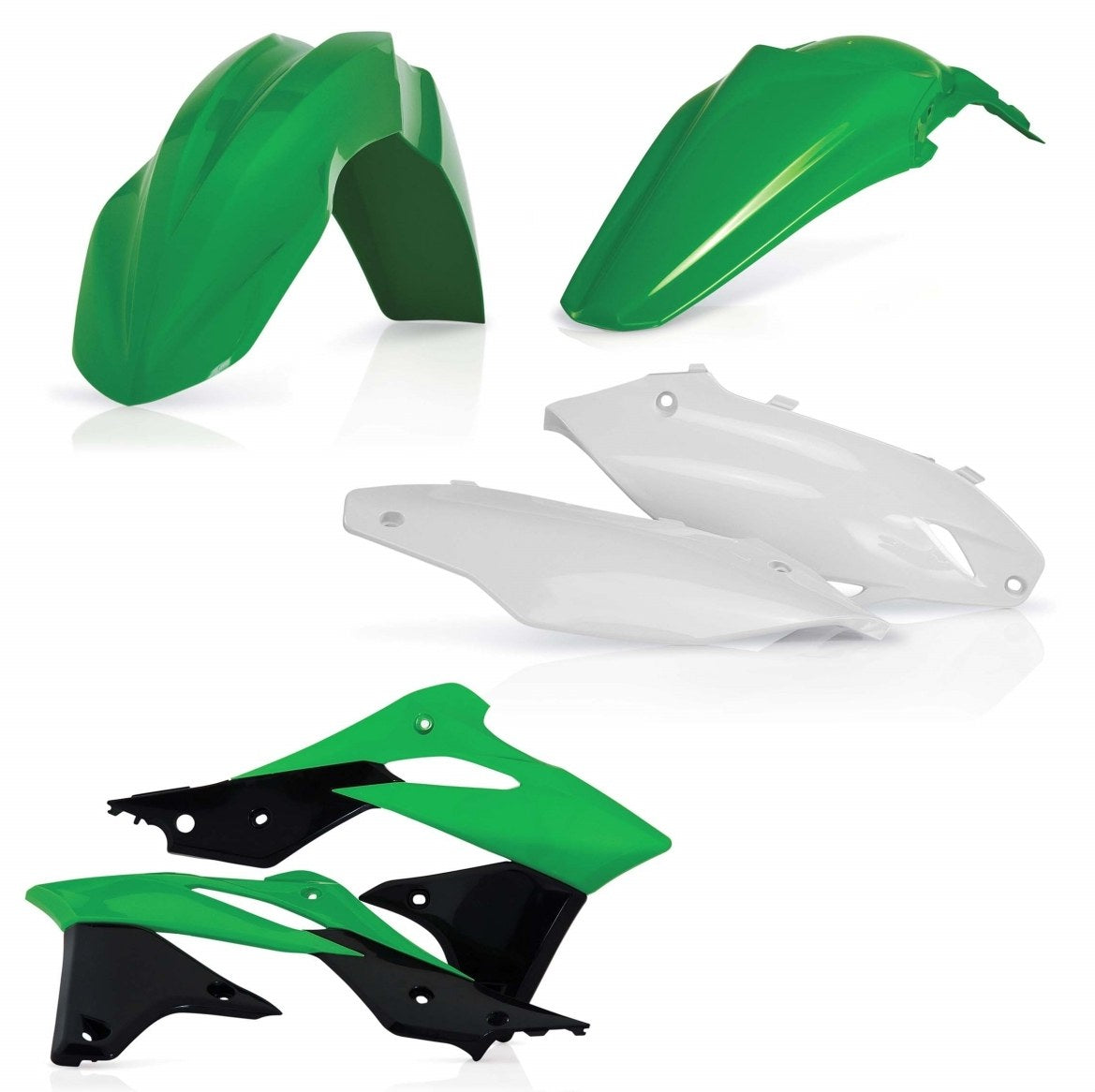 Acerbis Plastik Kit passend für Kawasaki OEM16 / 4tlg.