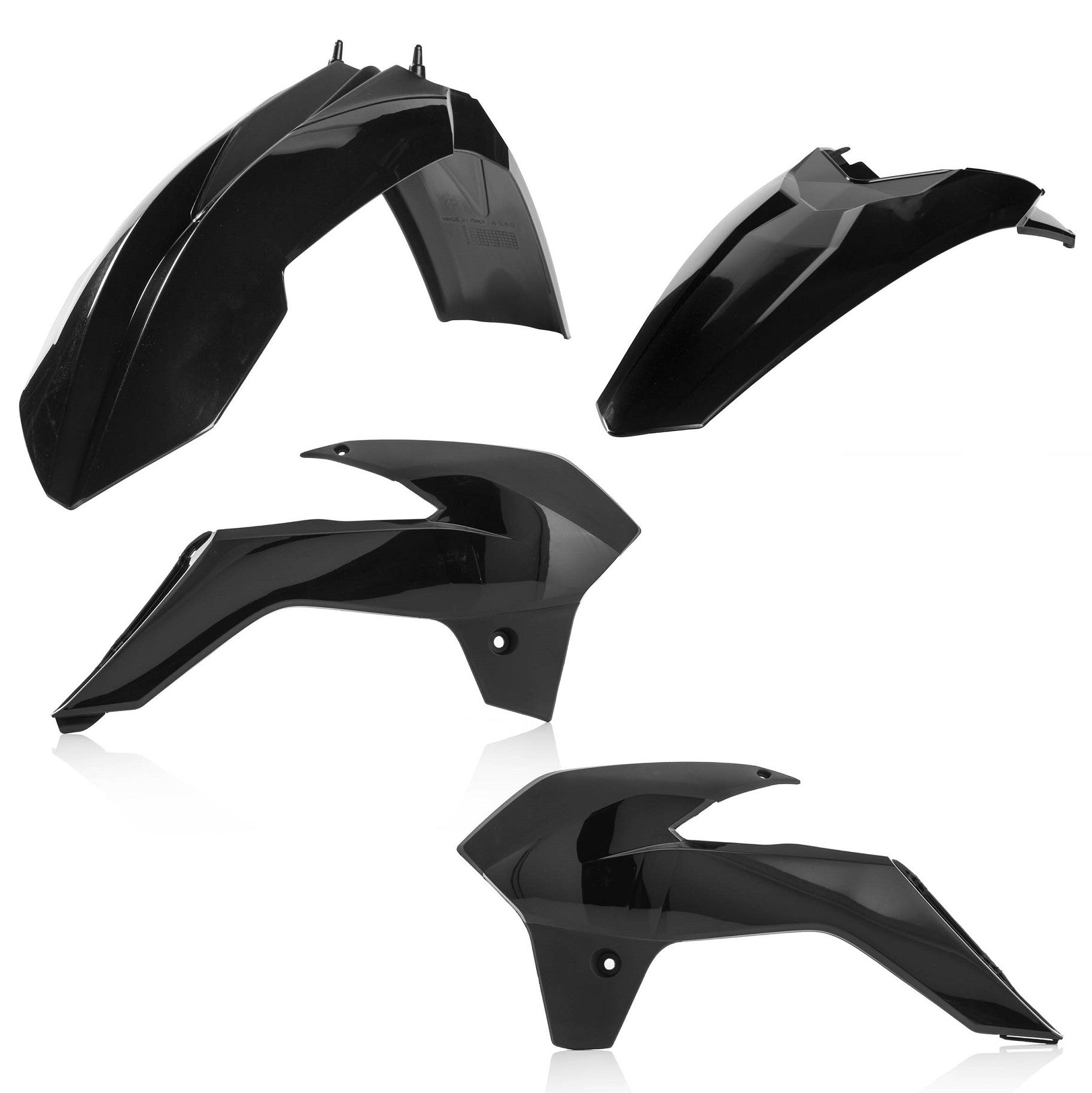 Acerbis Plastik Kit passend für KTM schwarz / 3tlg.