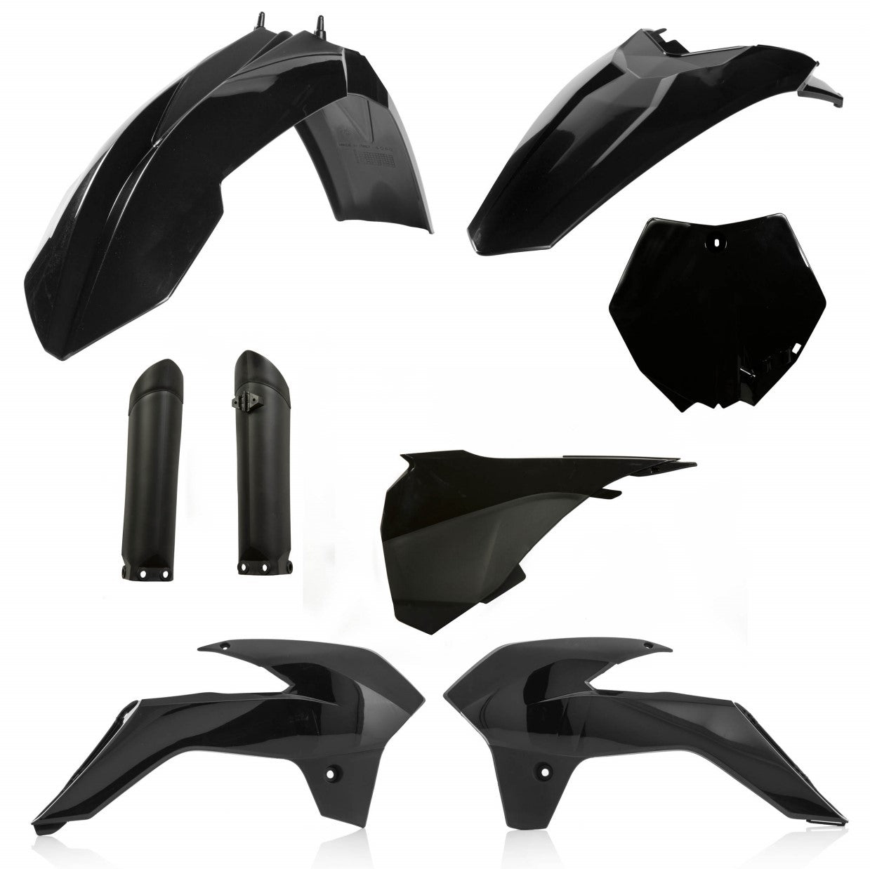Acerbis Plastik Full Kit passend für KTM schwarz / 6tlg.
