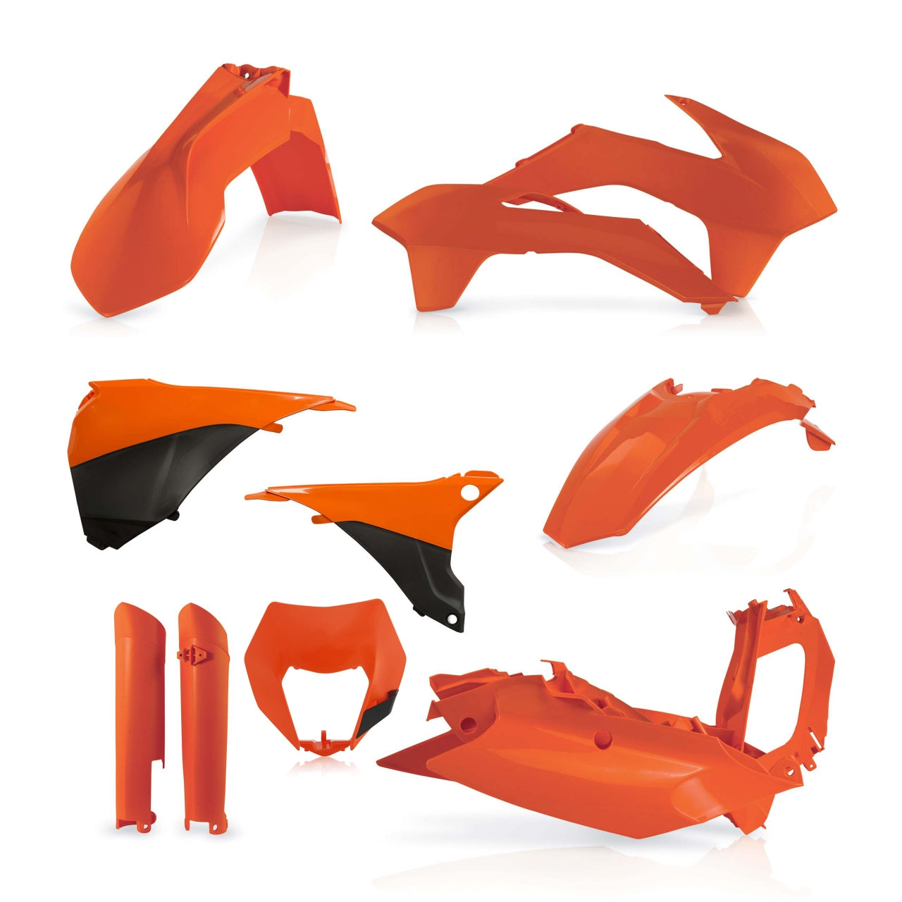 Acerbis Plastik Full Kit passend für KTM orange98  / 7tlg.