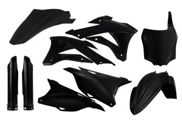 Acerbis Plastik Full Kit passend für Kawasaki schwarz / 6tlg.