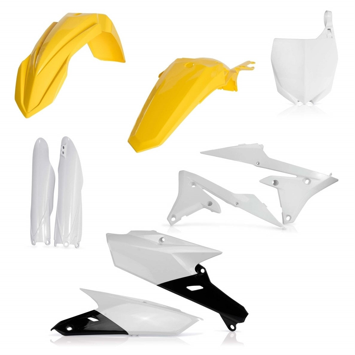 Acerbis Plastik Full Kit passend für Yamaha gelb / 6tlg.