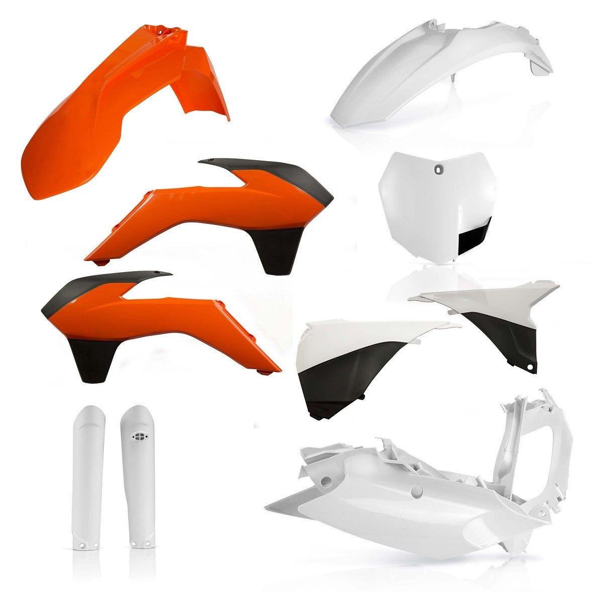 Acerbis Plastik Full Kit passend für KTM OEM16 / 7tlg.