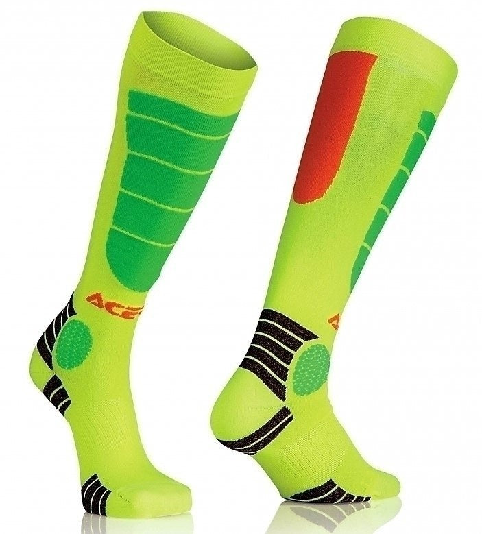 Acerbis Strumpf MX Impact Junior orange-fluo-gelb-fluo