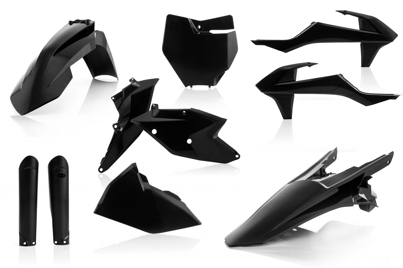 Acerbis Plastik Full Kit passend für KTM schwarz / 7-tlg.