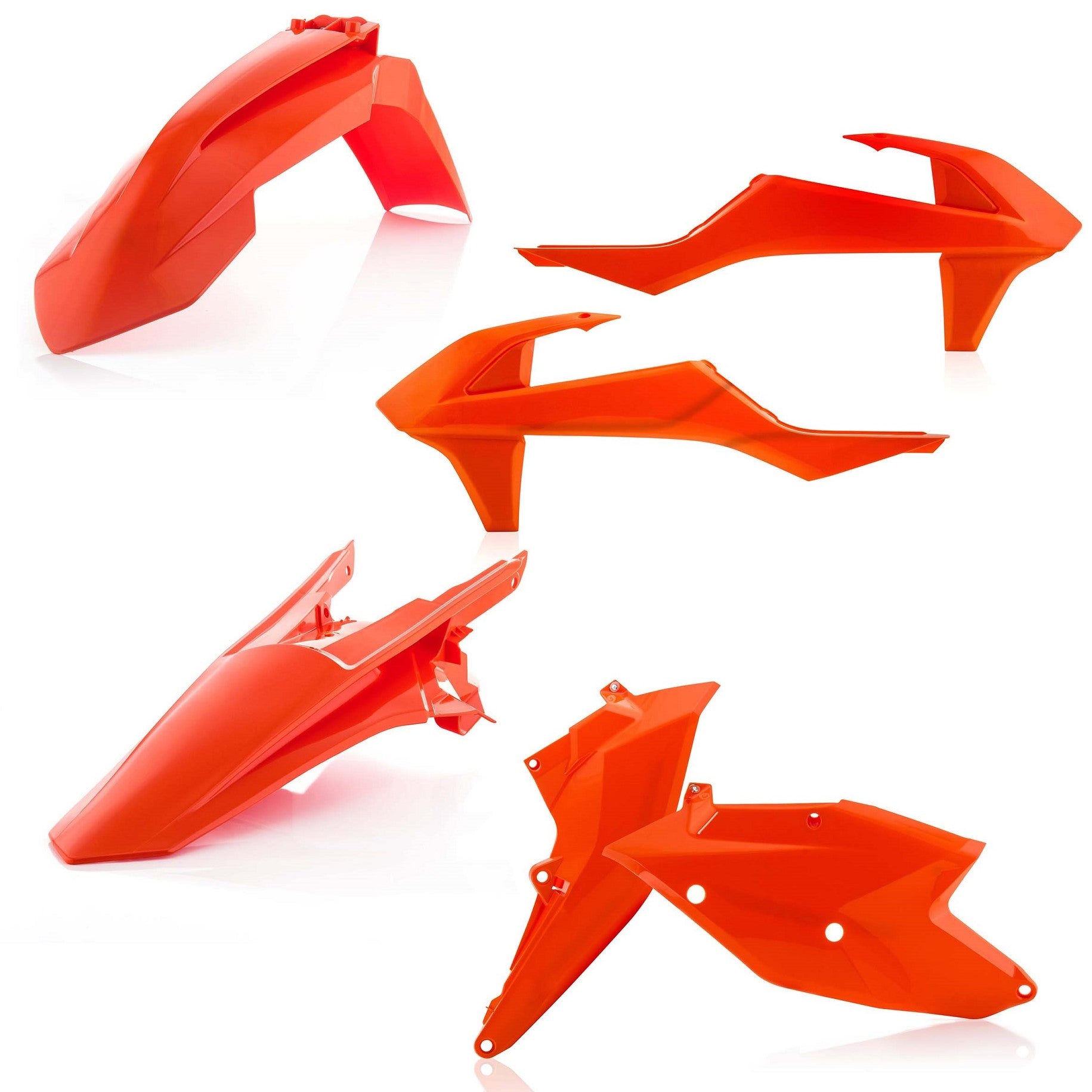 Acerbis Plastik Kit passend für KTM orange16 / 4tlg.
