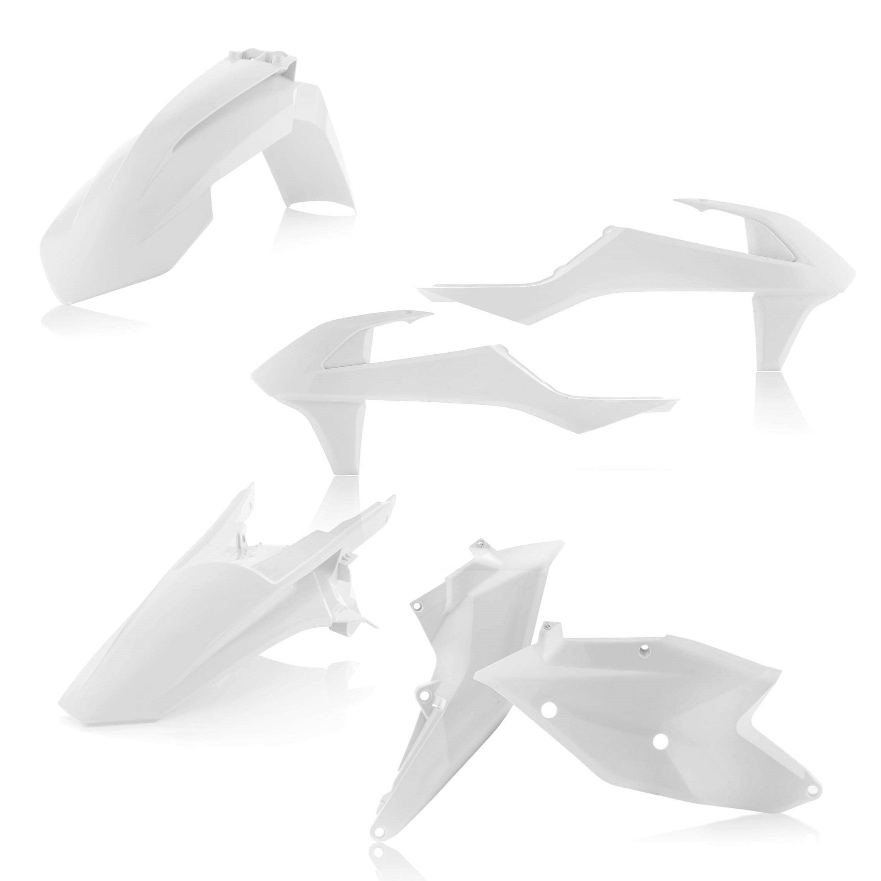 Acerbis Plastik Kit passend für KTM weiß / 4tlg.