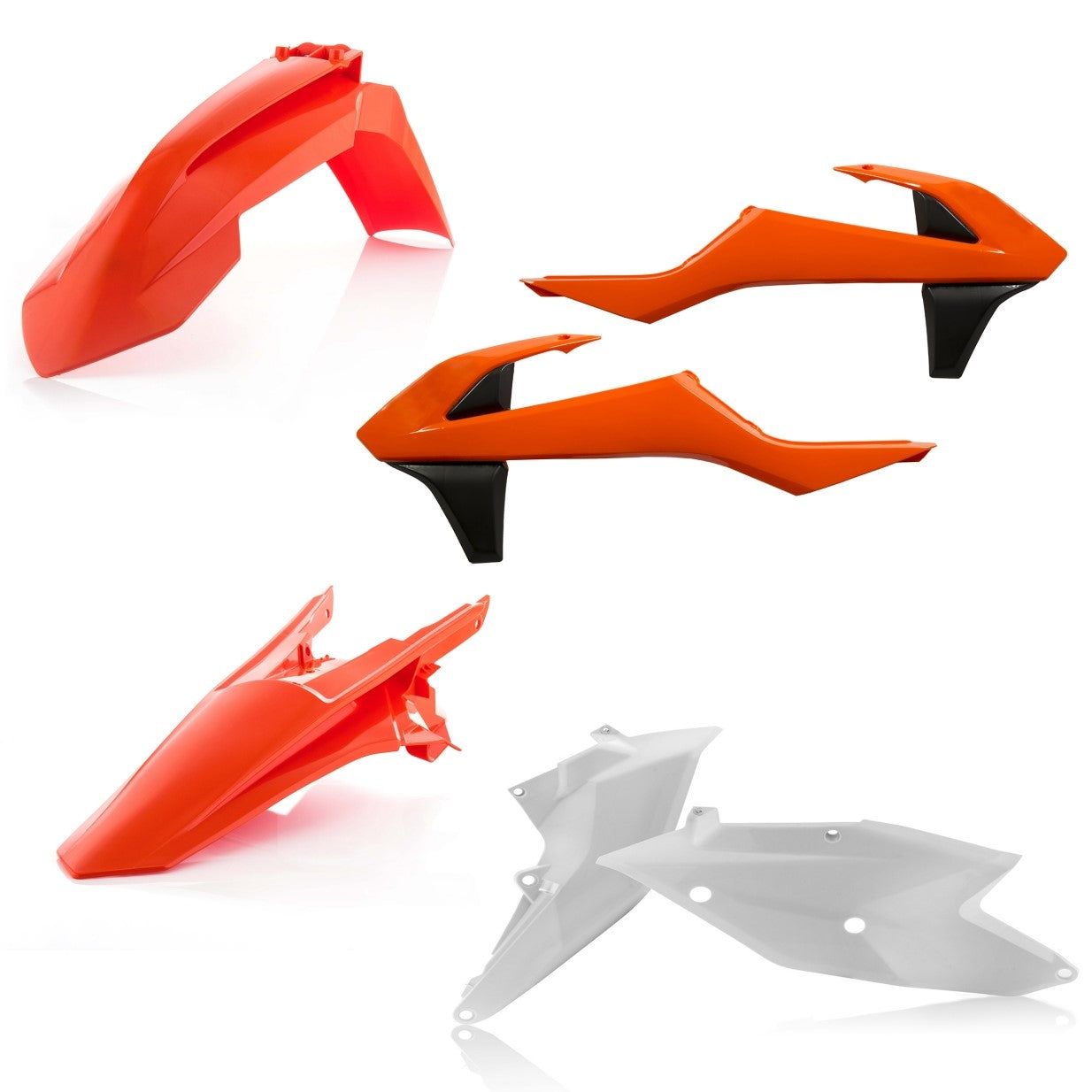 Acerbis Plastik Kit passend für KTM OEM18 / 4tlg.