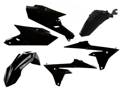 Acerbis Plastik Kit passend für Yamaha schwarz / 4tlg.