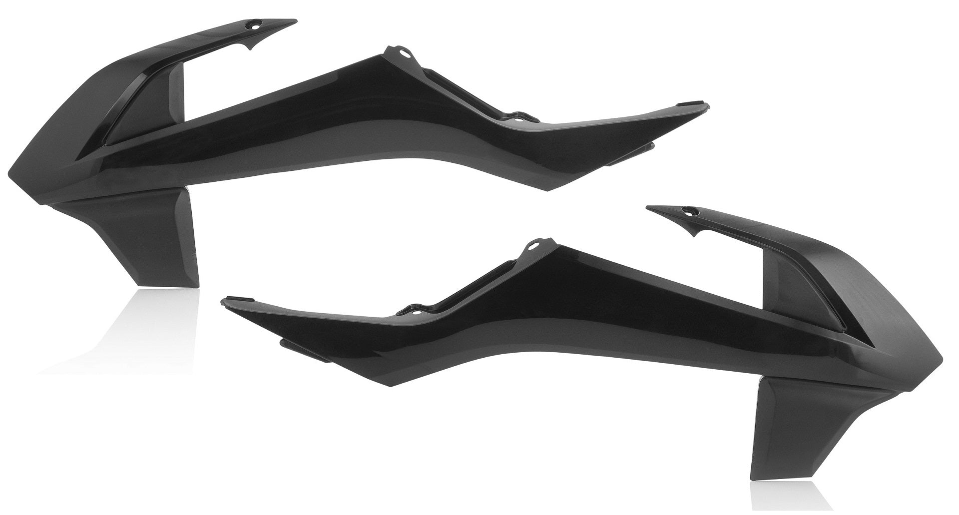 Acerbis Kühlerspoiler passend für KTM / GasGas orange-fluo