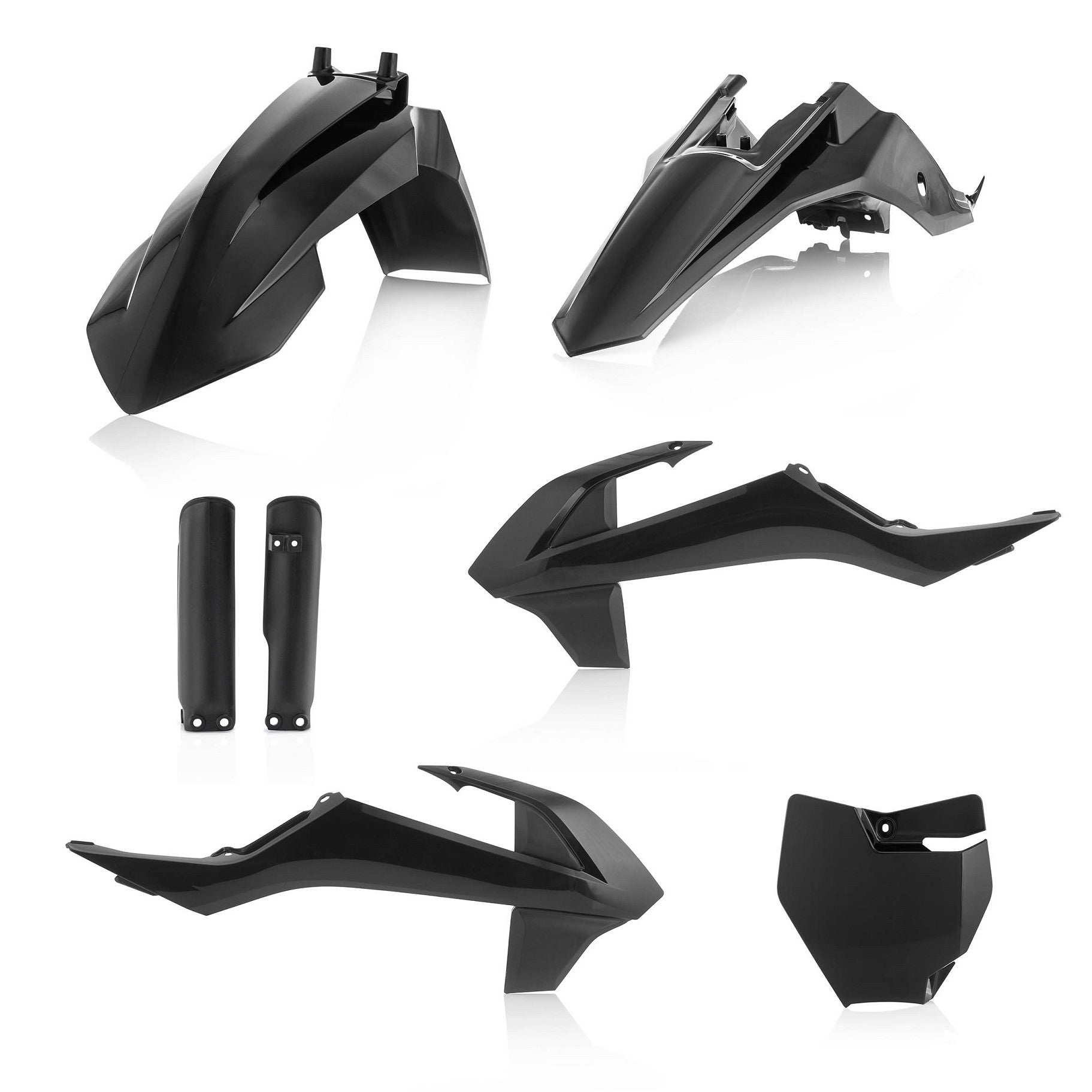 Acerbis Plastik Full Kit passend für KTM schwarz / 5tlg.