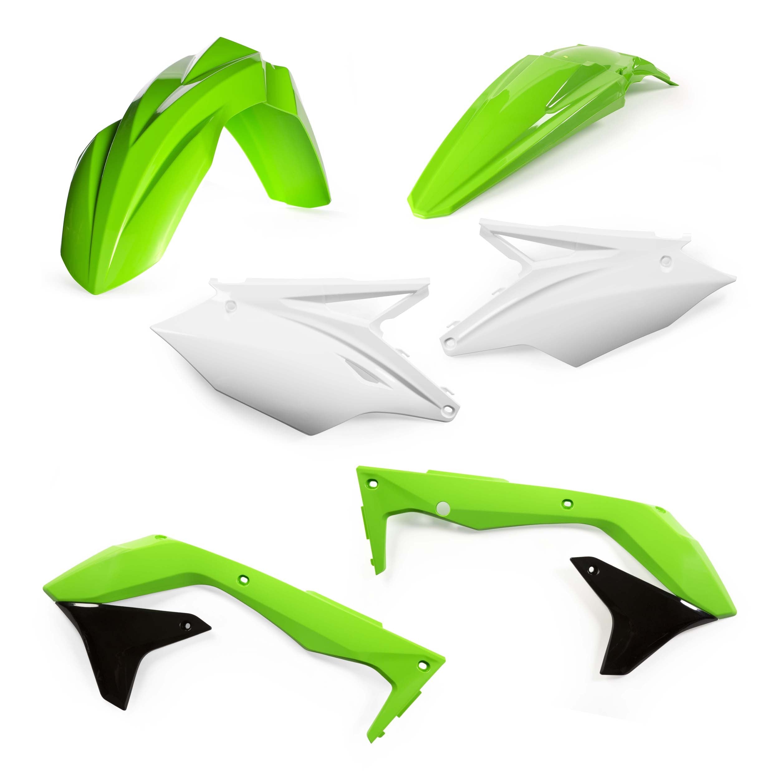 Acerbis Plastik Kit passend für Kawasaki OEM / 4tlg.