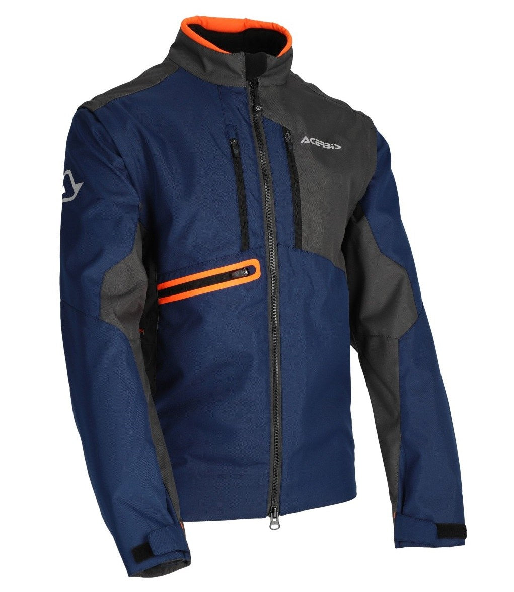 Acerbis Jacket Enduro blue-grey