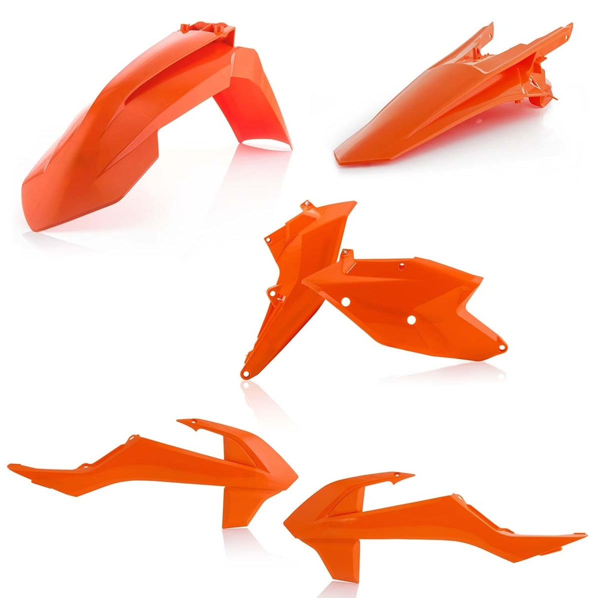 Acerbis Plastik Kit passend für KTM orange16 / 4tlg.