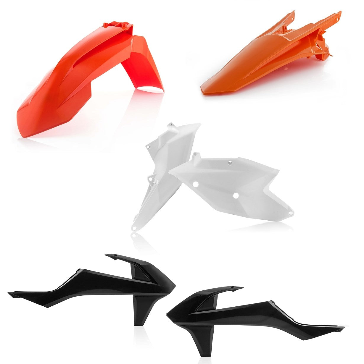 Acerbis Plastik Kit passend für KTM OEM18 / 4tlg.