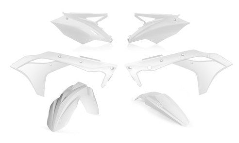 Acerbis Plastik Kit passend für Kawasaki weiß / 4tlg.