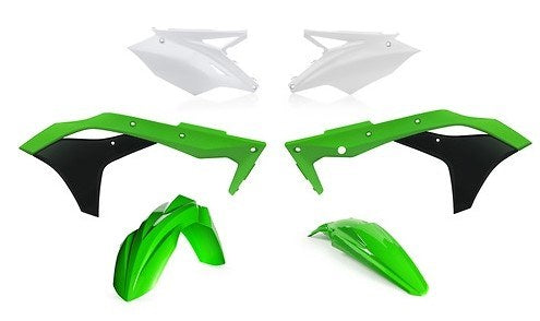 Acerbis Plastik Kit passend für Kawasaki OEM / 4tlg.